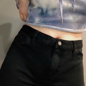 calvin klein black skinny jeans - size medium